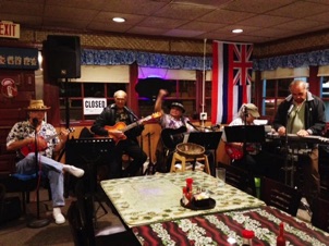 With da boyz at Bob's Hawaiian Style Restaurant, Garden Grove, CA