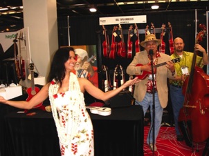 Bill Tapia Ukuleles. NAMM Bill Tapia Ukuleles. NAMM