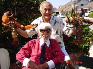 Having some friends for dinner - with Bill Tapia Having some friends for dinner - with Bill Tapia